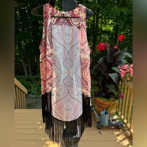 Eyeshadow vest, size large